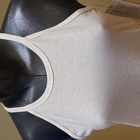 FILA tank top white cotton with Fila logo print size S - Picture 3 of 9